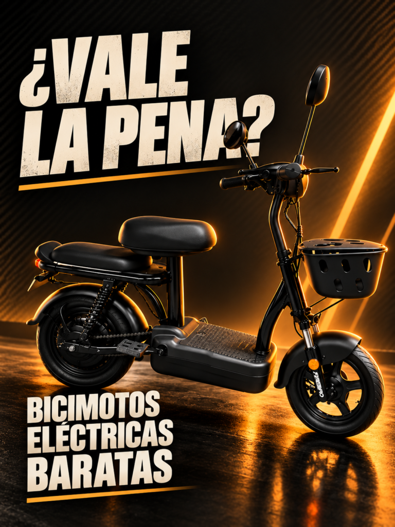 Bicimotos y bicis eléctricas baratas: ¿valen la pena o lo barato sale caro?